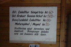 Folldalsvegen automatbom