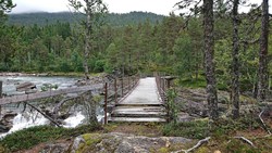 Bru vest for Laksehaugen