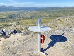 Nord for Nordre Hartevassnuten utsiktspunkt