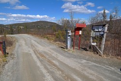 Stavnsvegen bom v/Flenten