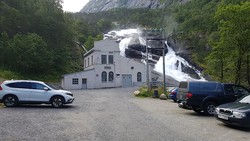 Kinso kraftverk parkering