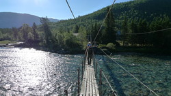 Urlandsstølen hengebro (vinterstengt!)