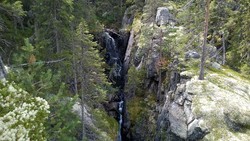 Skardelvi - fossefall