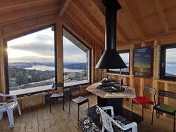 Kveldsturhytta på Tuftalandsfjellet