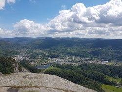 Nonskarsknuten utsikt