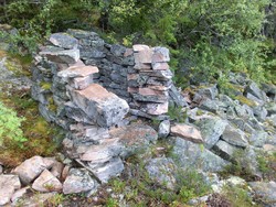 Steinhytte til Kåre Nøstvold - Leksvik