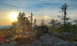 Nordøst for Eurekatoppen