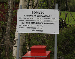 Kleivvatnet bomveg
