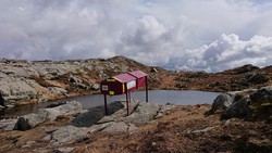 Nødkjelke ved Arken