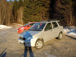 Hjelmen parkering vest