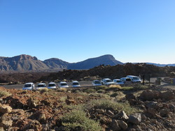 Teide trailhead parking