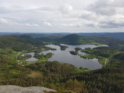 Fjotlandsfjellet utsikt