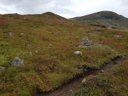 Sandhaugen tråkk tar av