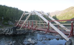 Skogadøla - bro ved Skogadalsbøen