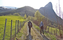 Liadalsnipa normalrute