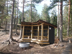 Hvitsteintjenn gapahuk