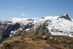 Vest for Bjørnabreen