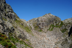 Nord for Blomstølsskard