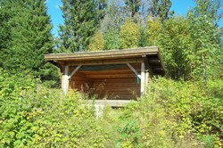 Gapahuk ved Lundsætra