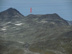 Sør for Hinnåtefjellet