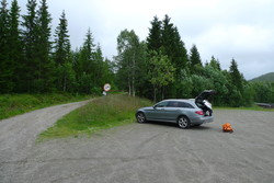 Øyensskavlen p-plass