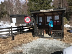 Garli-Langvatnet bomveg