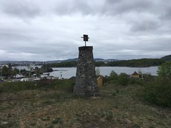 Meridianmerket på Lindøya
