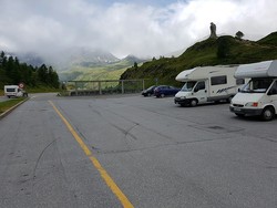 Simplon Blick Parkplatz