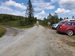 Svartfjellknippen p-plass