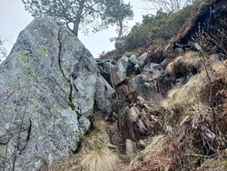 Klyvepunkt Hafstadfjellet