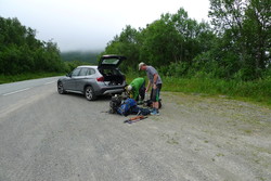 Indre Holmbukta P-plass