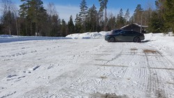 Kolltjennet vinterparkering