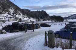 Dalabygda stengt p-plass