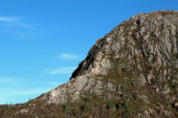 Julaksla (Vardfjellet), klyving sørvestryggen