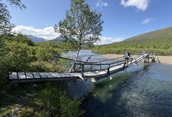 Bro over Hydøla ved Øynannstølen