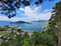 Utsiktspunkt over Selje