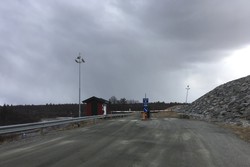 Tisleivegen bomvei Tisleifjorden