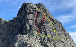 Blånebba Søreggen - Krevende Klyving