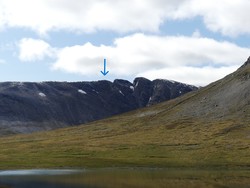 Hemre Gjevilvasskammen, Midtre topp Sør2