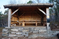 Nebba rasteplass med overbygg