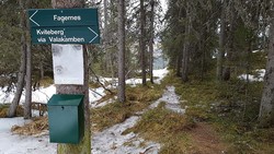 Bergastigen postkasse