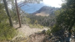 Vardakamben utsikt underveis