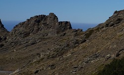 Peñones de San Francisco - central summit