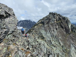 Hovsnebba V2 til V3 Middels klyving