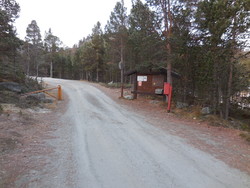 Griningsdalsvegen manuell bom