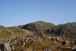 Nordøst for Bjellandsnuten