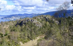 Liafjellet nord for Løvstakken