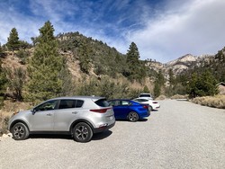 Parkering Kyle Canyon