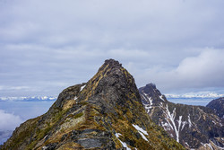 Utsatt Klyveopptak toppryggen Eldridtinden
