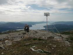 Rustadfjellet trigpunkt 623